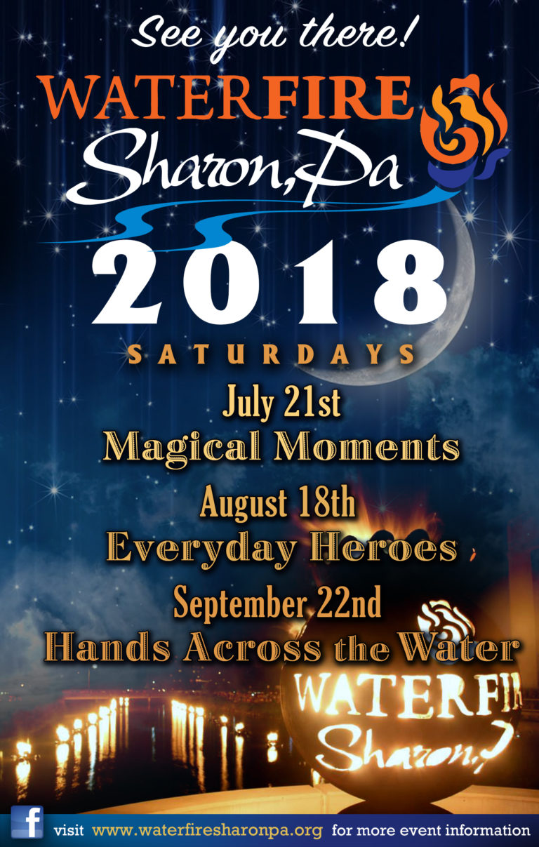 WaterFire, Sharon PA » WaterFire Sharon PA 2017 Event Dates